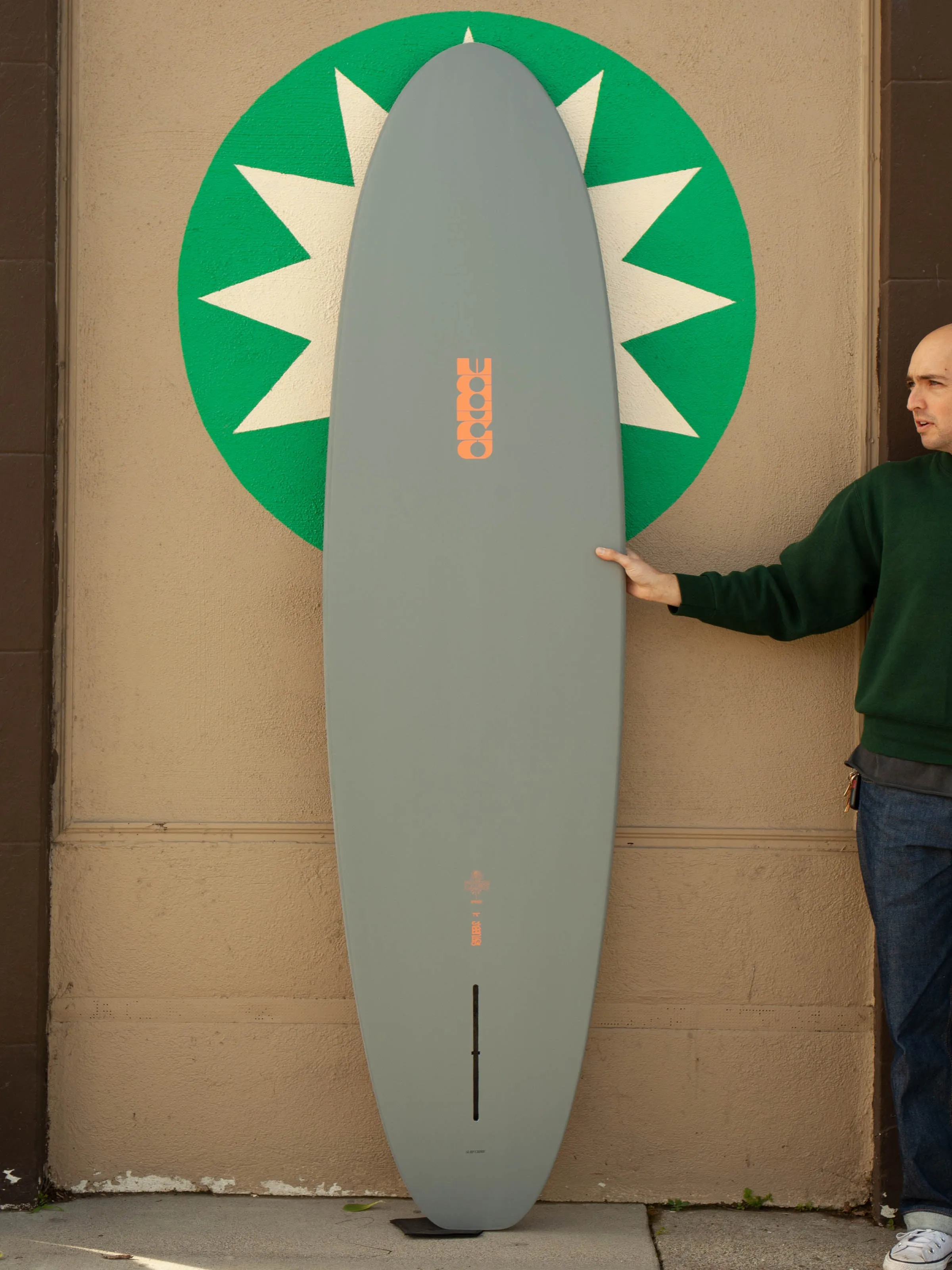 7'4 Crime Moth Stubby -  Primer Grey