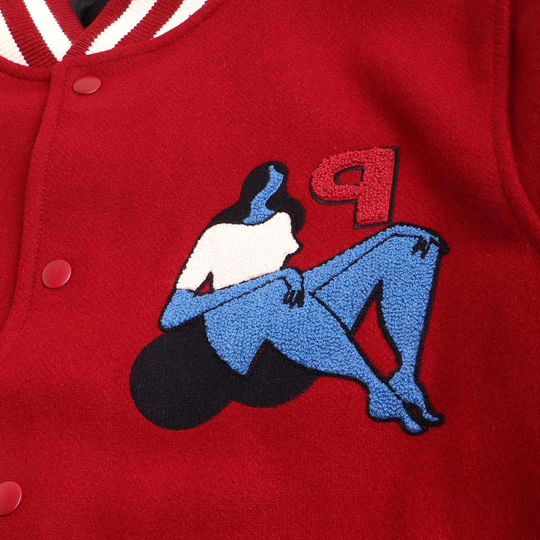 By Parra Run Sit & Bike Varsity Jacket