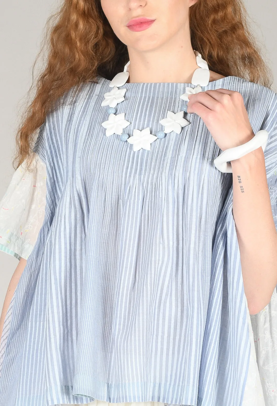 Cai Blouse in Powder Blue