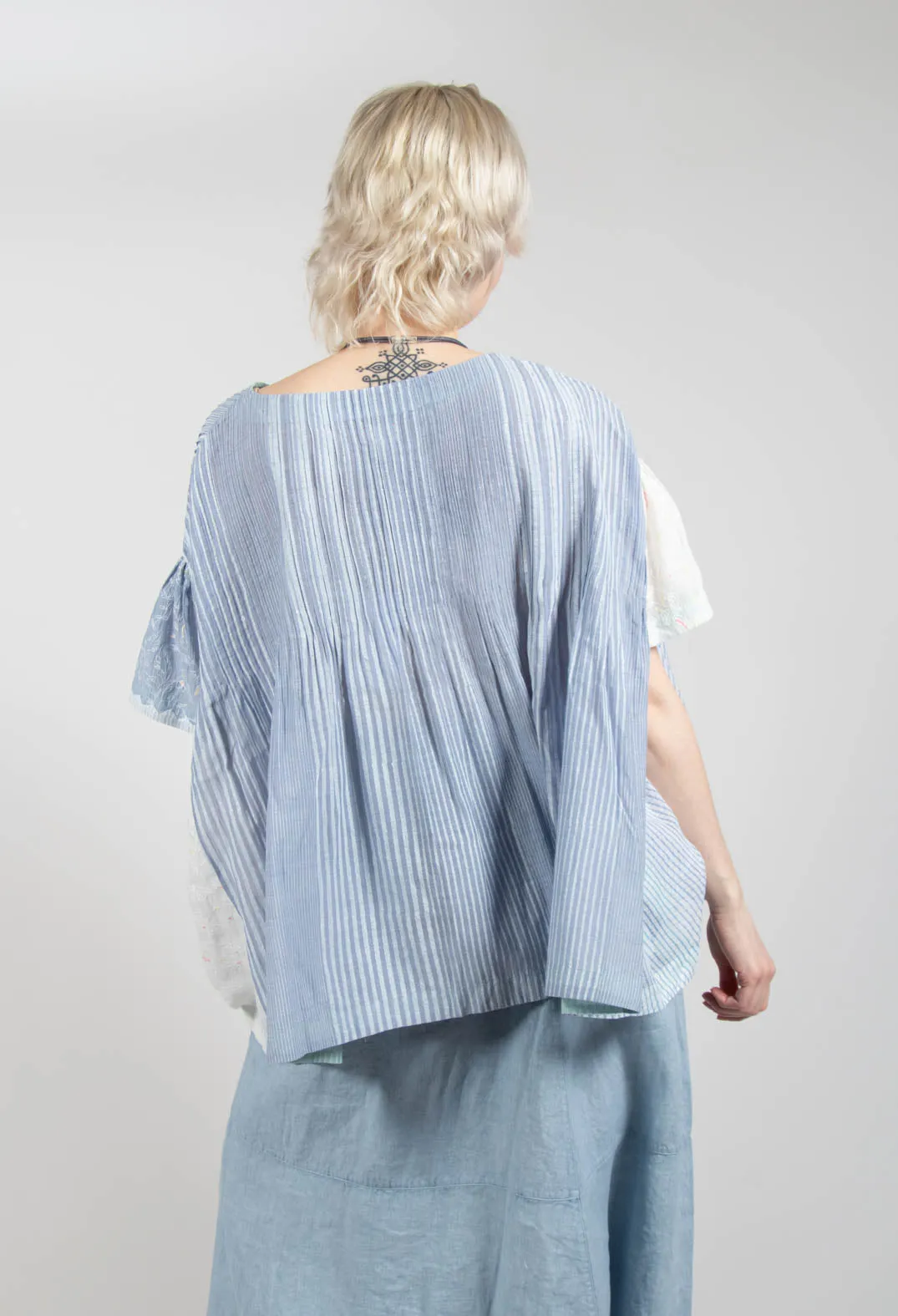 Cai Blouse in Powder Blue