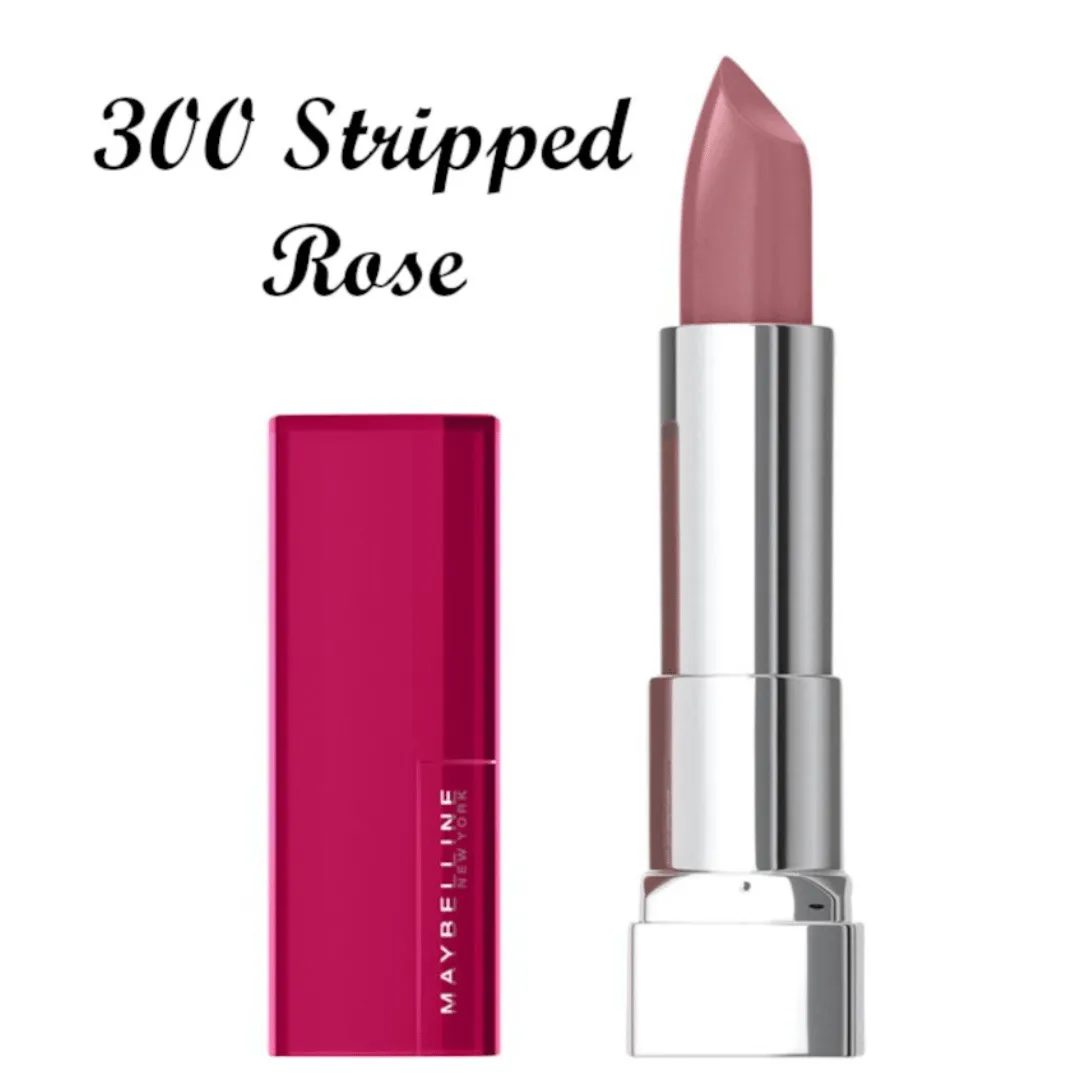 Copie de Maybelline Color Sensational Rouge à Lèvres Crème 300 Stripped Rose