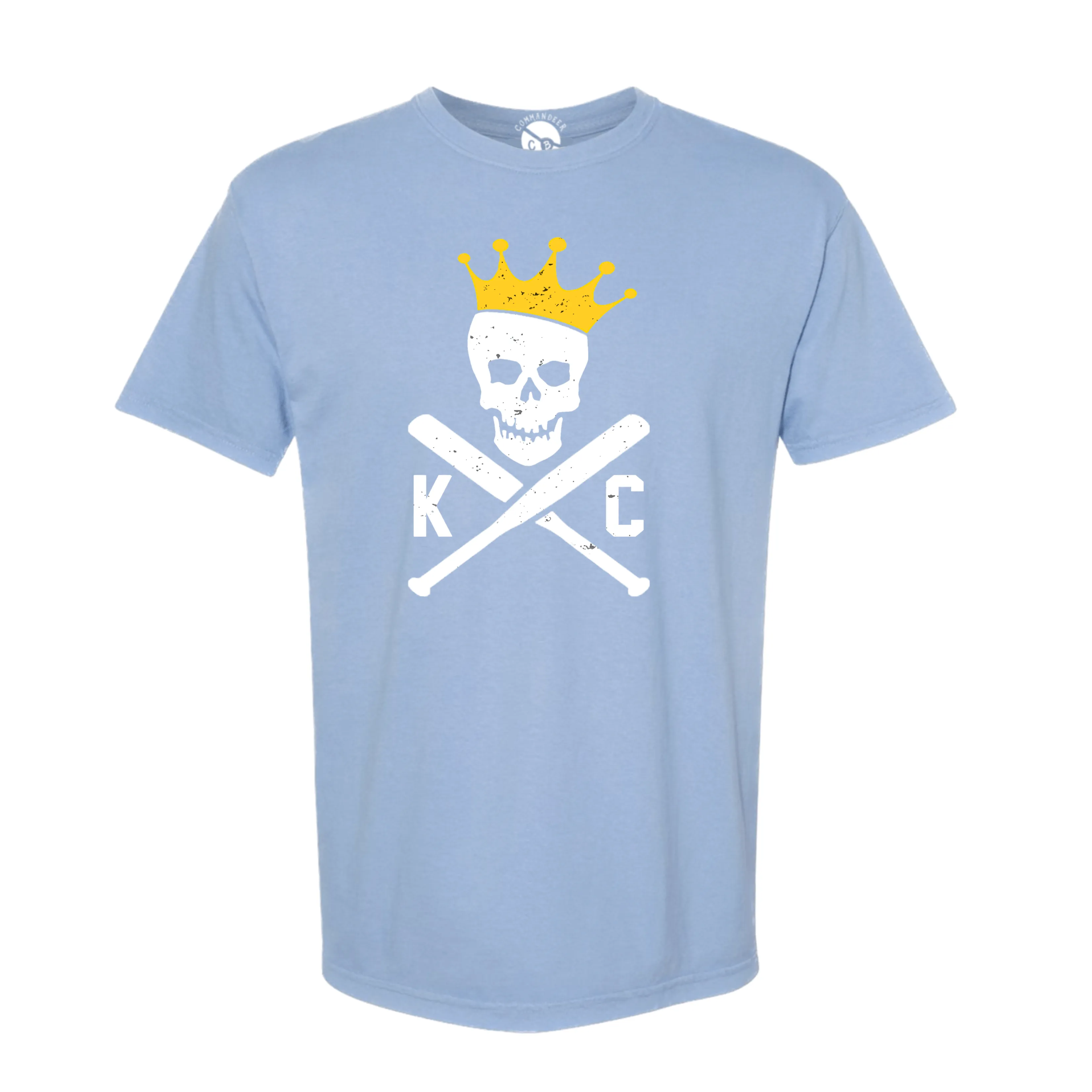 Crossed Bats Original Tee - Powder Blue