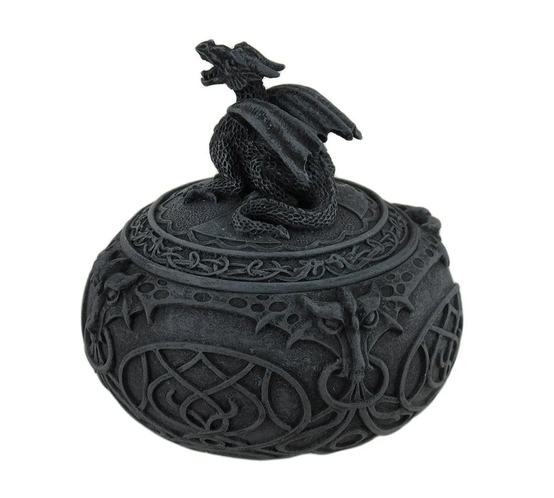 Dragon Globe-Shaped Trinket Box