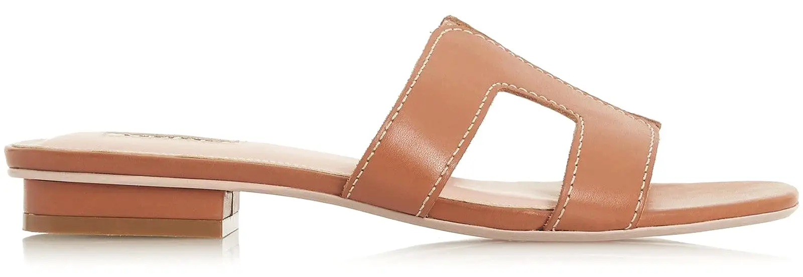 Dune Loupe Womens Slip On Mule Sandal