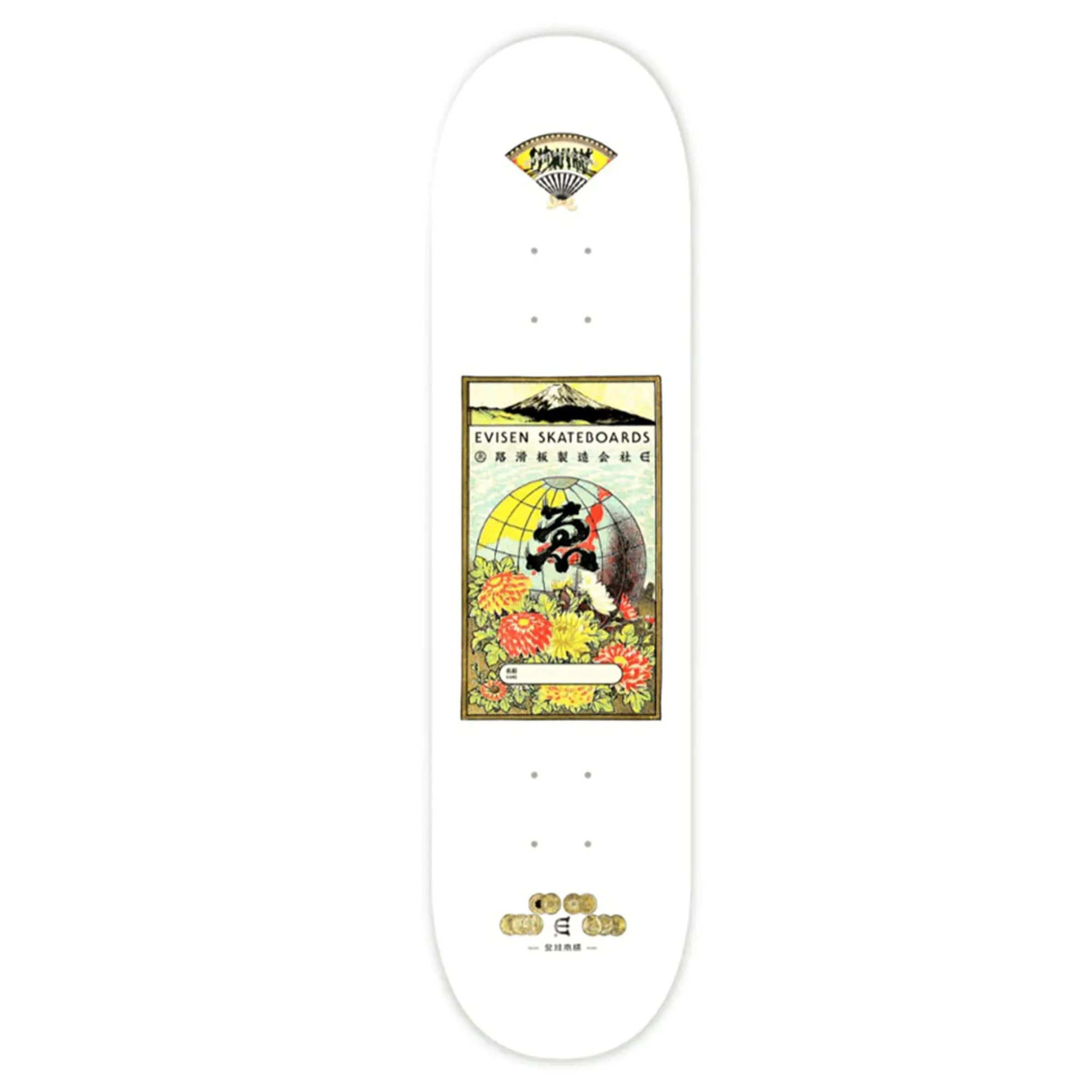 Evisen Globe Label 8.5 Deck