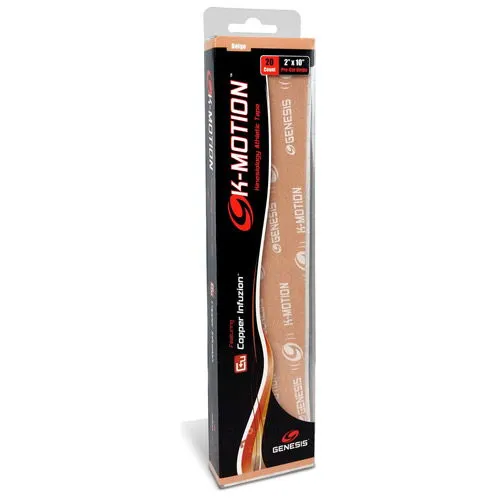 Genesis K-Motion Tape Pre-cut Beige