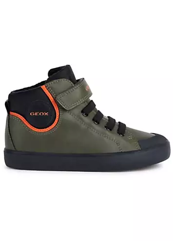 Geox Kids Green Gisli Trainers | Grattan