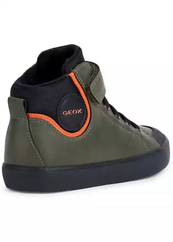 Geox Kids Green Gisli Trainers | Grattan