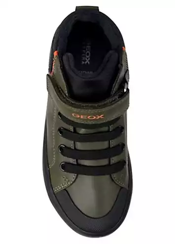 Geox Kids Green Gisli Trainers | Grattan