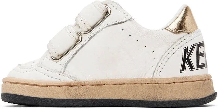 Golden Goose Baby Off-White Ball Star Sneakers