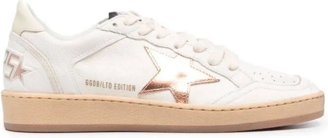 Golden Goose Ball Star leather sneakers White