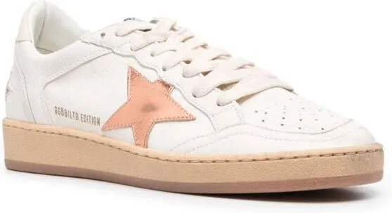 Golden Goose Ball Star leather sneakers White