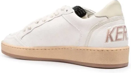 Golden Goose Ball Star leather sneakers White