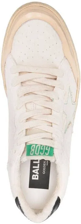 Golden Goose Ball Star low-top canvas sneakers Neutrals