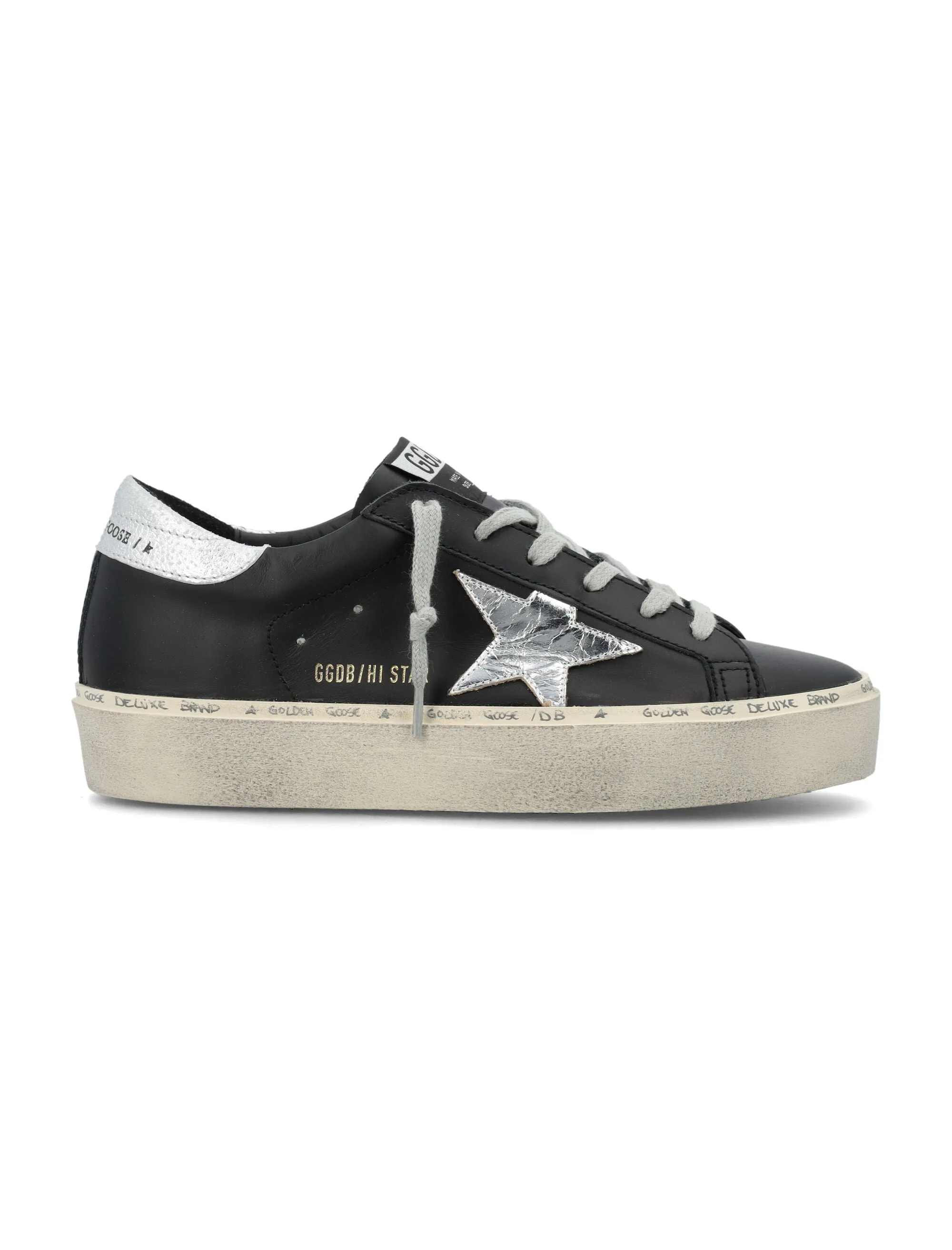 GOLDEN GOOSE Hi Star Classic Low-Top Leather Sneakers for Women