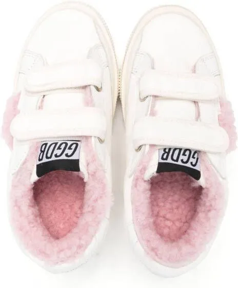 Golden Goose Kids One Star-logo low-top sneakers White