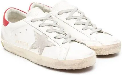 Golden Goose Kids Super-star low-top sneakers White