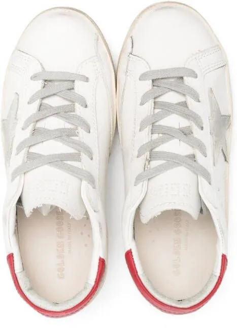 Golden Goose Kids Super-star low-top sneakers White