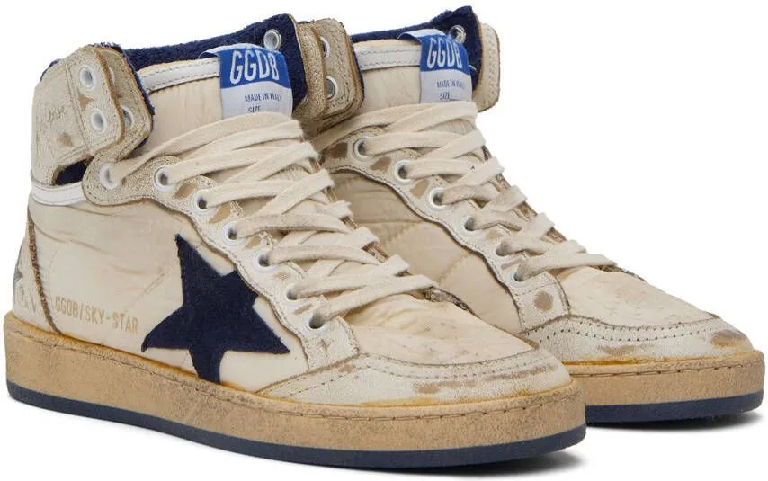 Golden Goose Off-White Sky Star Sneakers