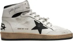 Golden Goose Sky-Star Multi-Color high-top sneakers White