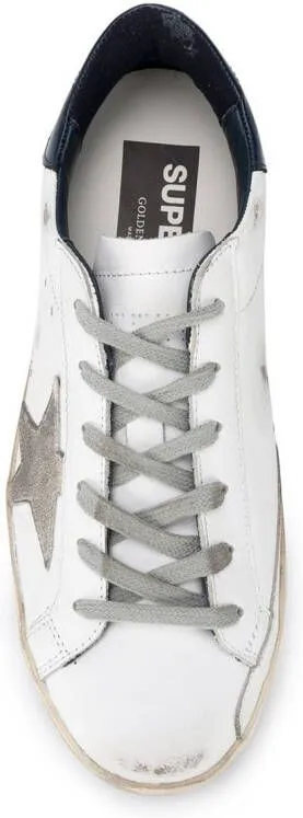 Golden Goose Super-Star distressed-finish sneakers White