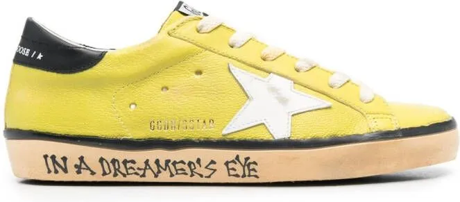 Golden Goose Super Star low-top sneakers Green