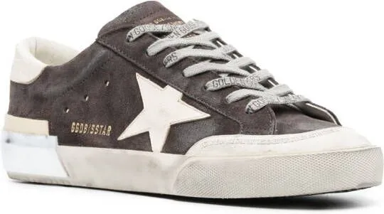 Golden Goose Super-Star suede sneakers Grey