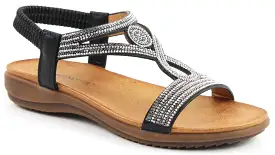 Heavenly Feet Pippa Womens Slip On Sandal