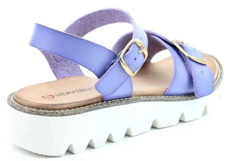 Heavenly Feet Trudy Womens Buckle Fastening Sandal