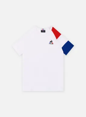 Le Coq SportifBAT Tee SS N°2 Enfant n.o.w/b.electro/ro - Bianco