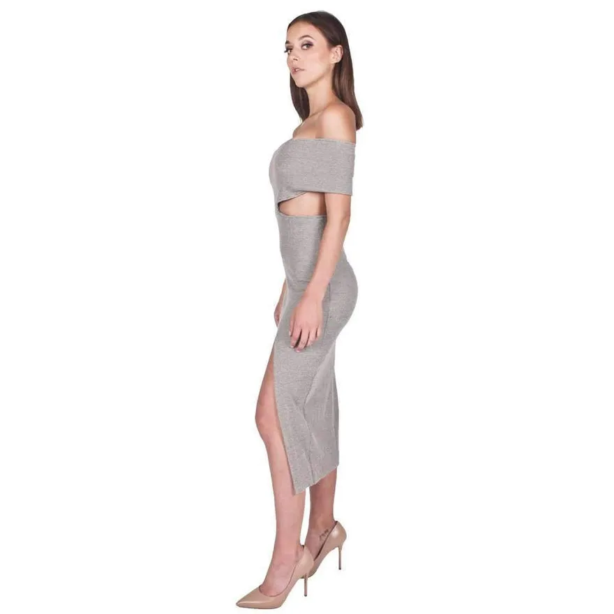 ----Maurie & Eve   ----Genesis Dress Grey ---