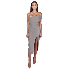 ----Maurie & Eve   ----Genesis Dress Grey ---