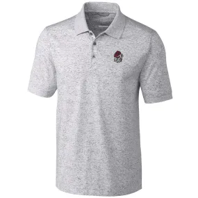 Men's Cutter & Buck Gray Georgia Bulldogs Big & Tall Advantage Space Dye Polo