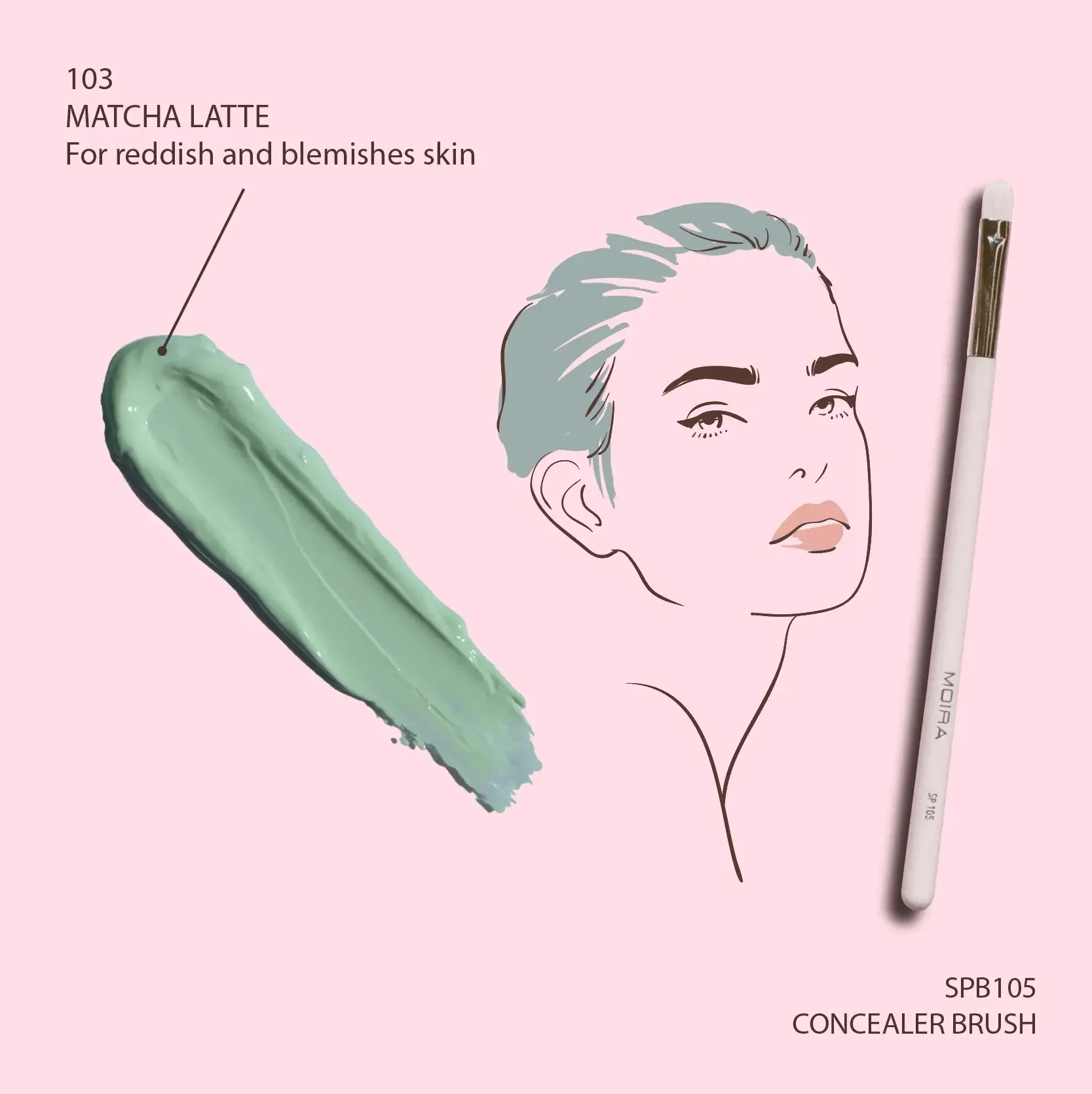 MOIRA Lavish Color Correcting Concealer