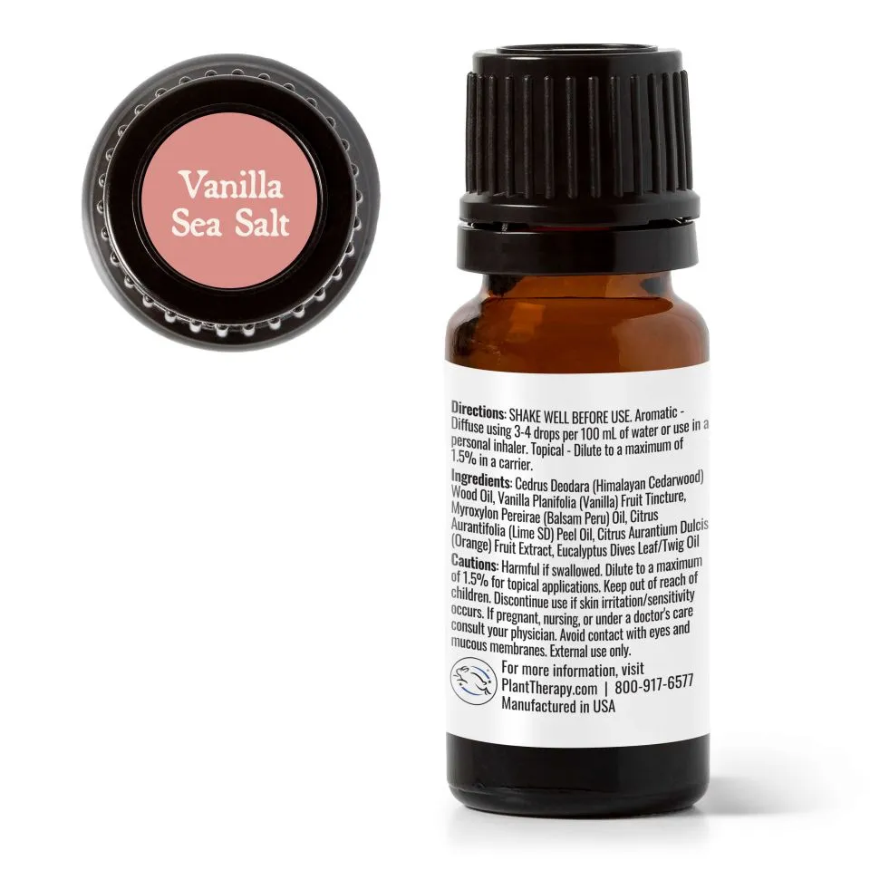 Plant Therapy Vanilla Sea Salt Essential Oil Blend