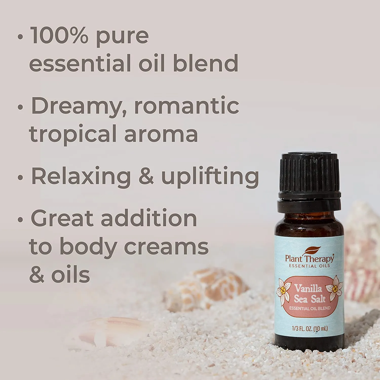 Plant Therapy Vanilla Sea Salt Essential Oil Blend