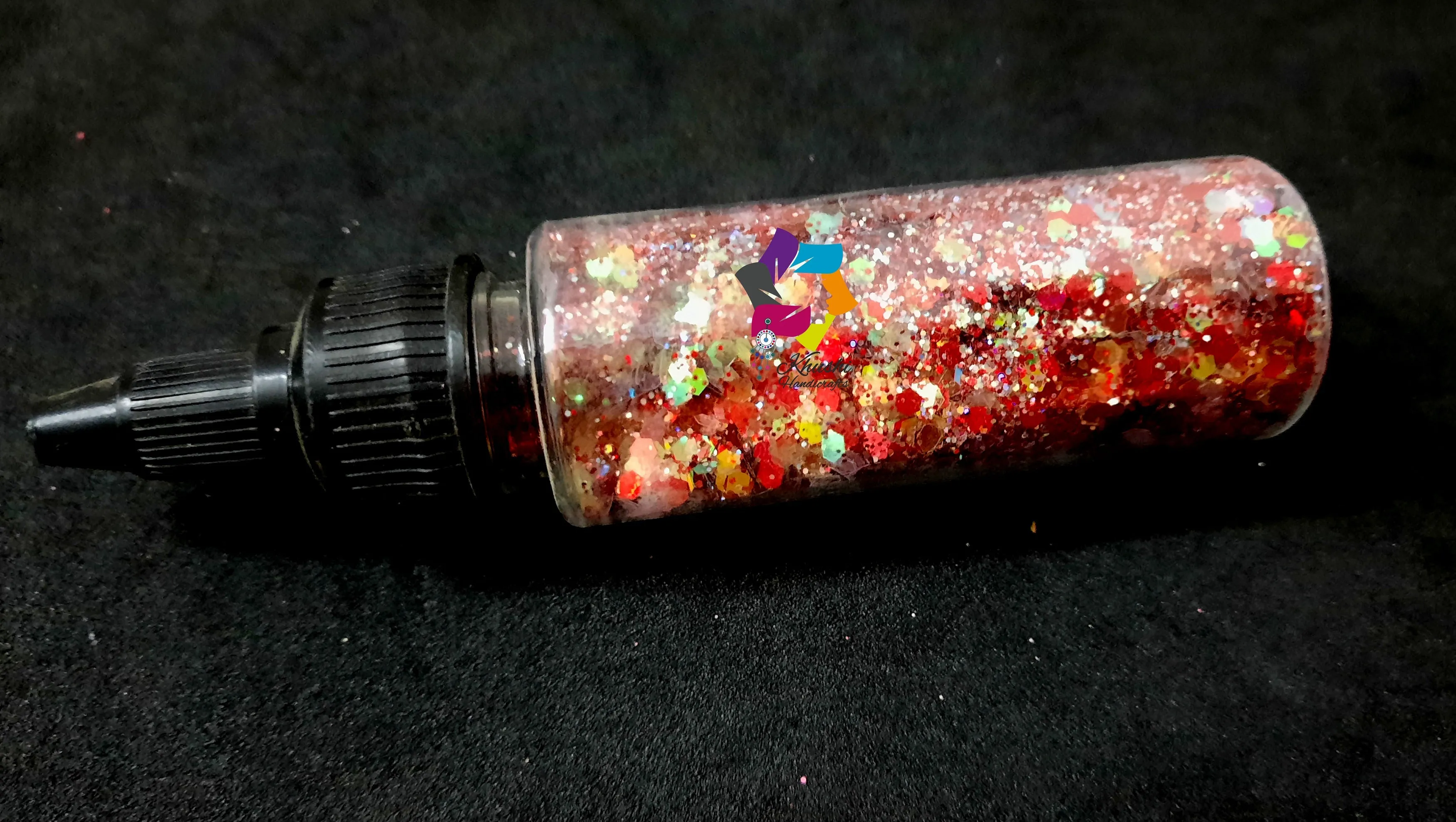 Red Holographic Glitter Powder Mixture for resin crafts!