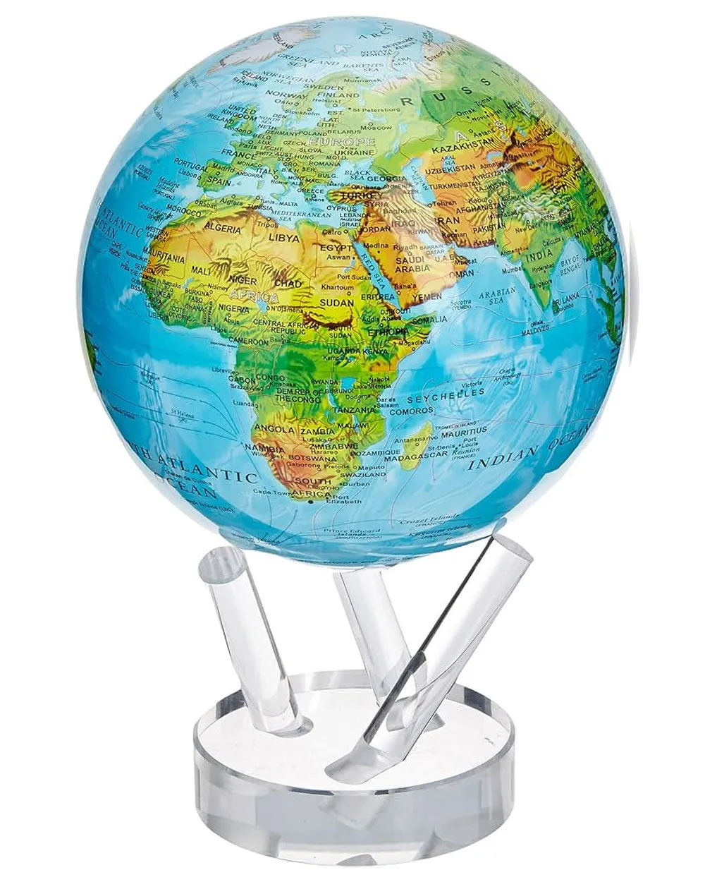 Relief Map Globe