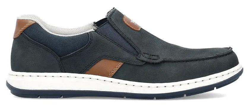 Rieker 17368-14 Mens Wide Fit Slip On Casual Shoe