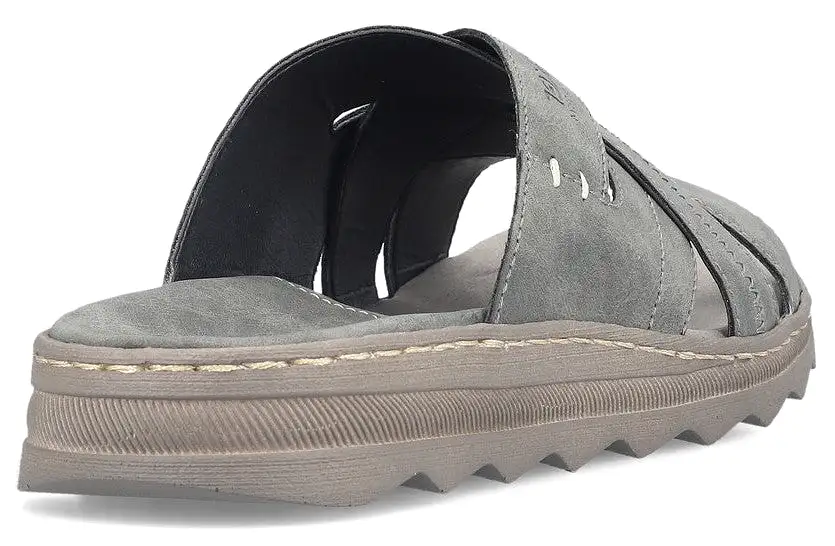 Rieker 21690-45 Mens Slip On Sandal