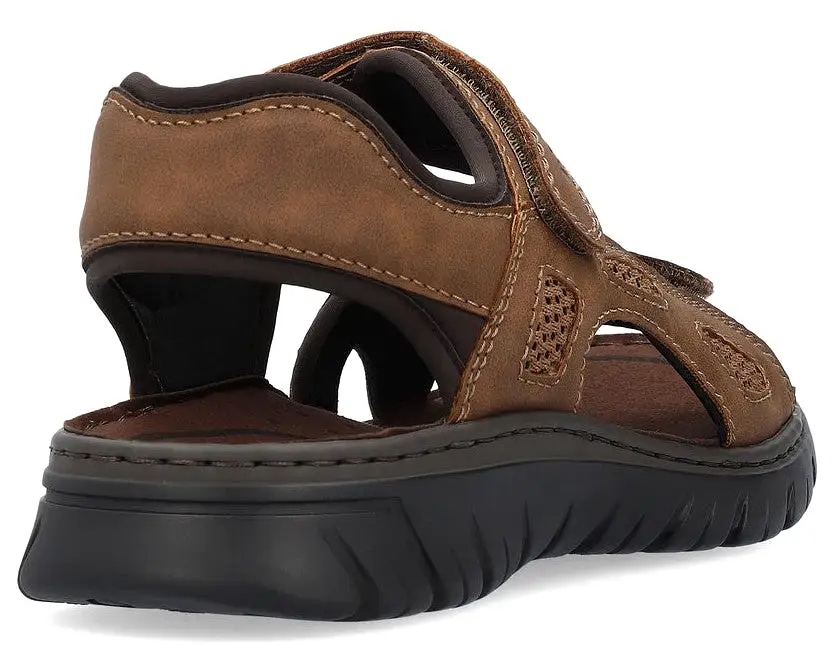 Rieker 26761-27 Mens Touch-Fastening Sandal