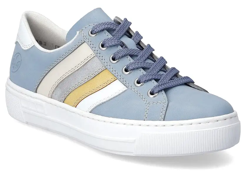 Rieker L8802-10 Womens Lace Up Casual Trainer