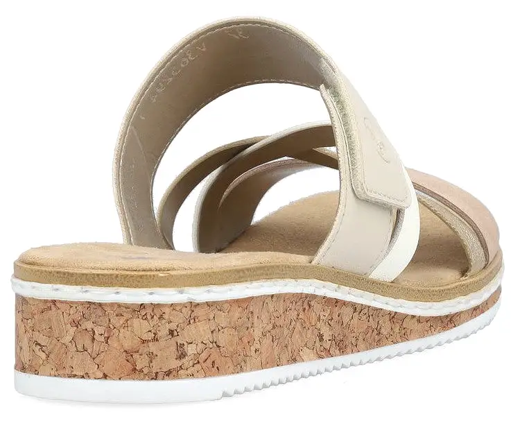 Rieker V3652-94 Womens Touch Fastening Sandal