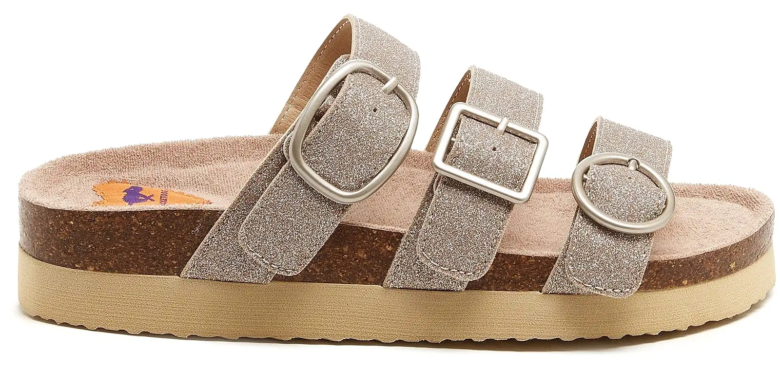 Rocket Dog Astor Glenn Glitter Womens Slide Sandal