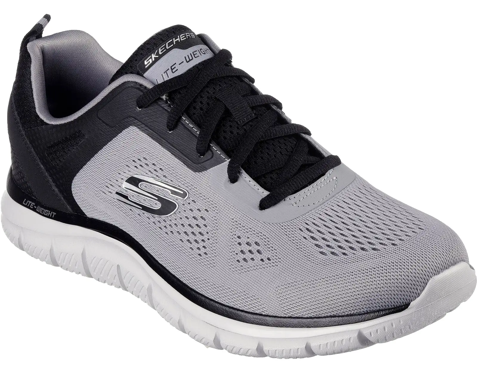 Skechers 232698 Track Broader Mens Lace Up Trainer