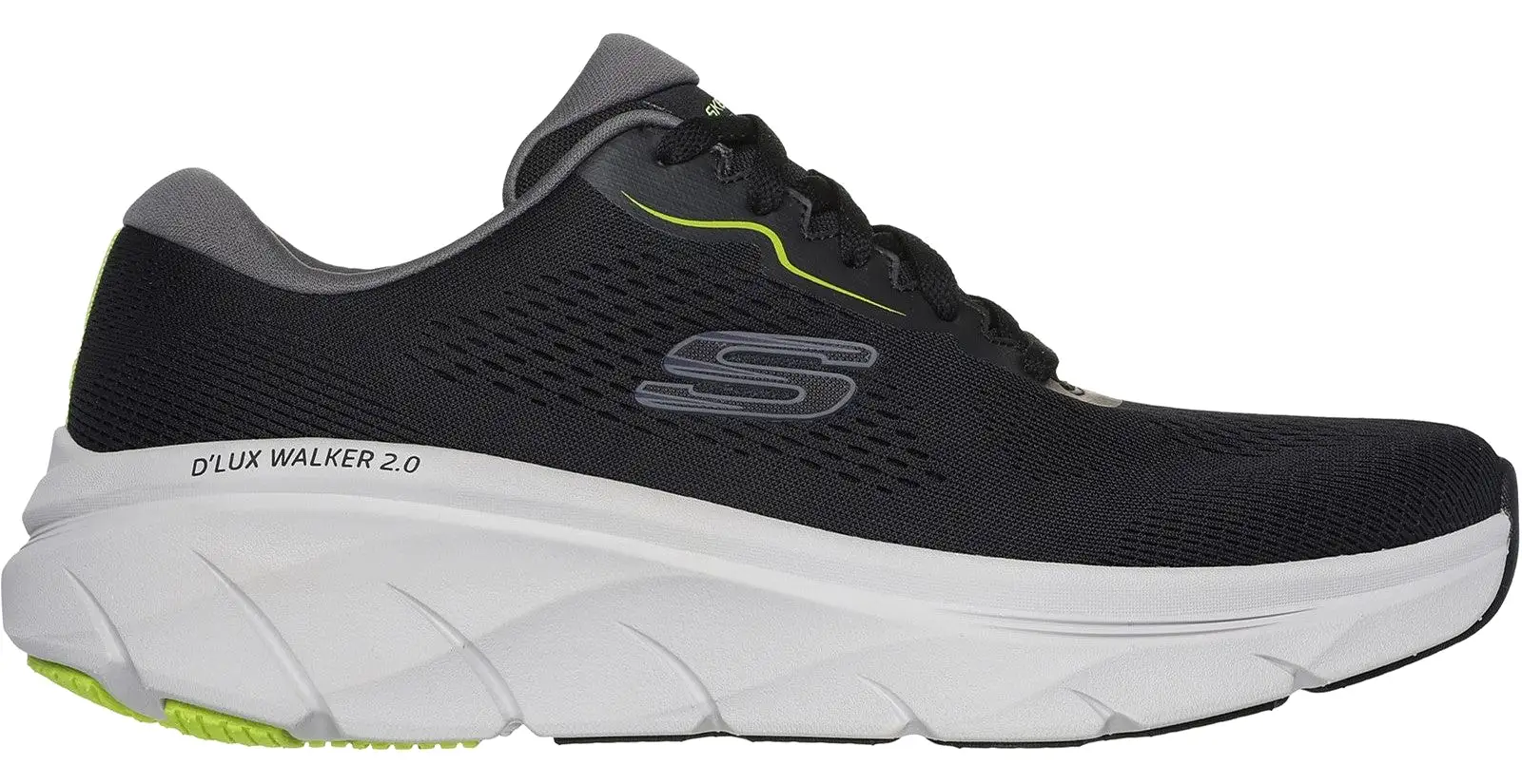 Skechers 232714 D'Lux Walker 2.0 Mens Lace Up Trainer