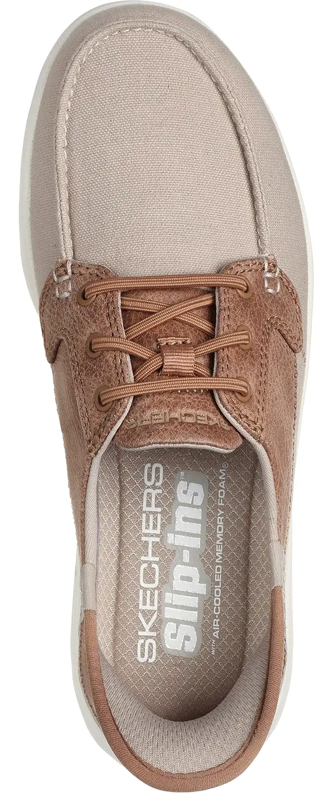 Skechers Slip-Ins 136536 On-The-Go Flex Palmilla Womens Boat Shoe