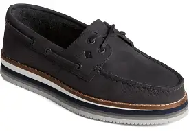 Sperry Authentic Original Stacked Mens Lace Up Boat Shoe