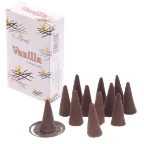 Stamford Hex Incense Cones - Vanilla INC230C