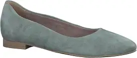 Tamaris 22119-42 Womens Leather Ballerina Pump